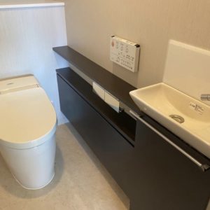 手洗い器付き・温水洗浄便座