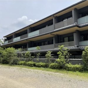 梨木神社に隣接するマンション(外観)