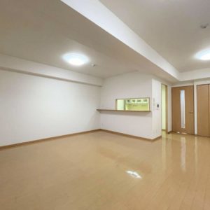 奥行きのあるLDK(居間)