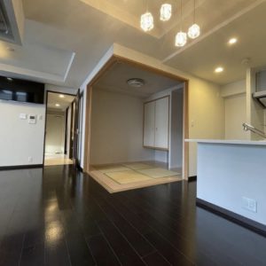 床暖房・南西端部屋(居間)