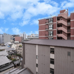 南側バルコニーからの眺望（南東方向）